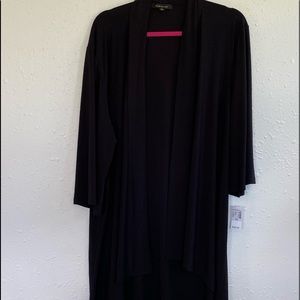 Black dressy cardigan 2X